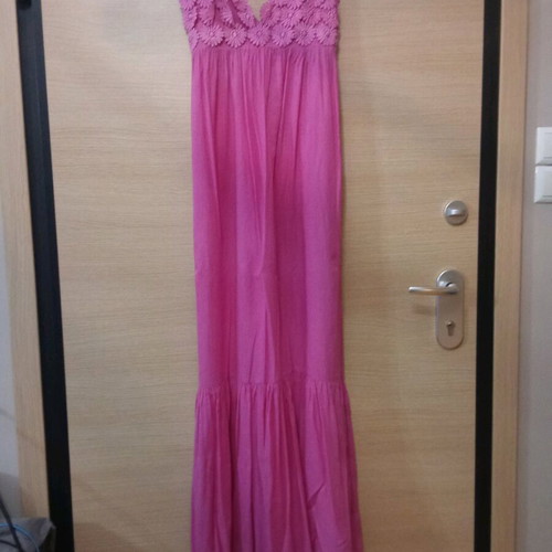 Manolo women's dress pink like new, sizes S/M