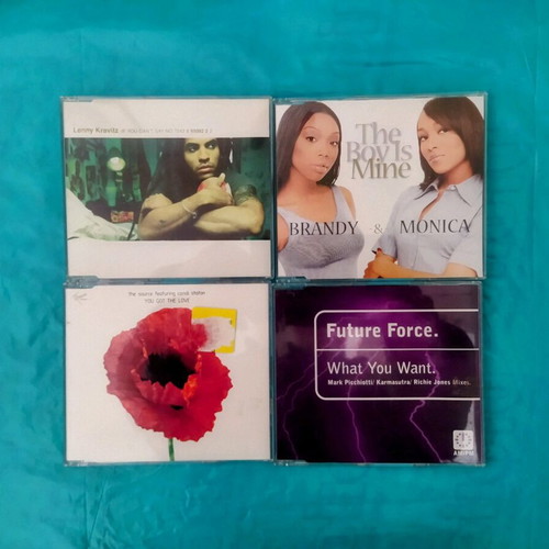 Used CDs Lenny Kravitz, Brandy & Monica, The Source, Future Force