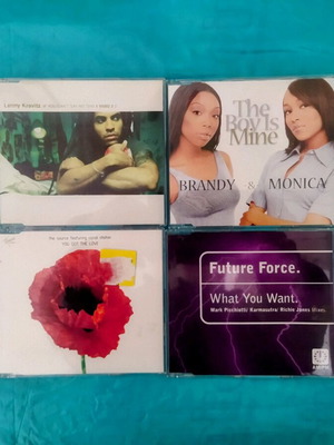 Used CDs Lenny Kravitz, Brandy & Monica, The Source, Future Force