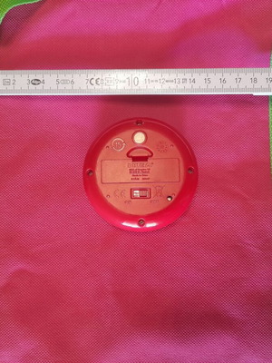 Spitishop digital kitchen timer like new, red plastic