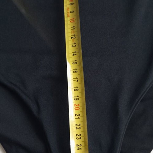 Bikini bottom high waist black size M like new