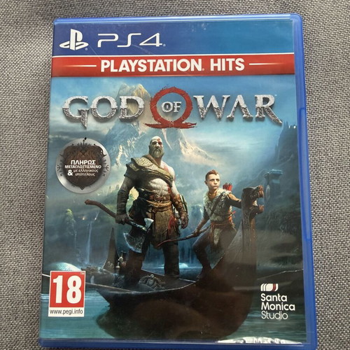 God of War 2018 PS4 game like new