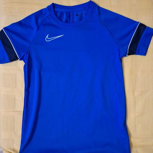 Nike Αθλητική Παιδική Dri-Fit Μπλούζα Μπλε, σαν καινούργιο, 9-11 ετών
