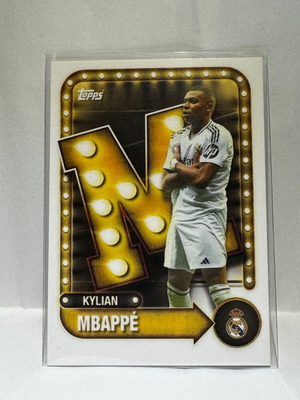 2025 Topps Real Madrid Collector Tin with Kylian Mbappe #26 new