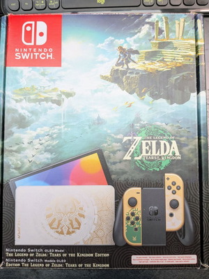 Nintendo Switch OLED Tears of the Kingdom Edition console