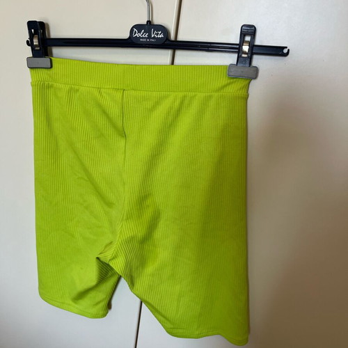 H&M cycling leggings yellow like new, size S