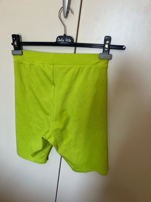 H&M cycling leggings yellow like new, size S