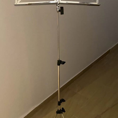 Metal folding music stand with case like new