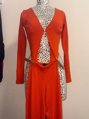 Tulliby set orange summer like new