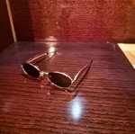 Bottega Veneta sunglasses like new, gold color