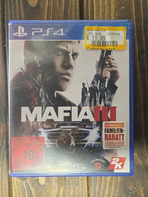 Mafia 3 PS4 game, excellent condition