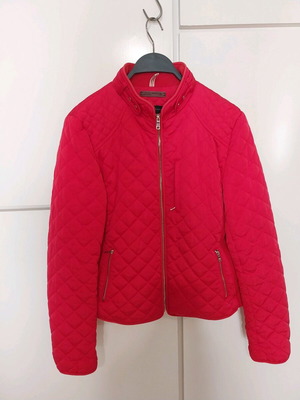 Μπουφάν Zara κόκκινο καπιτονέ, σαν καινούργιο, μέγεθος XL