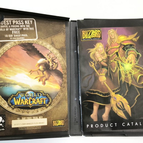 World of Warcraft PC game like new