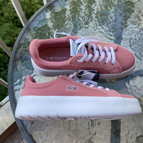 Lacoste sneakers new, size 36, pink