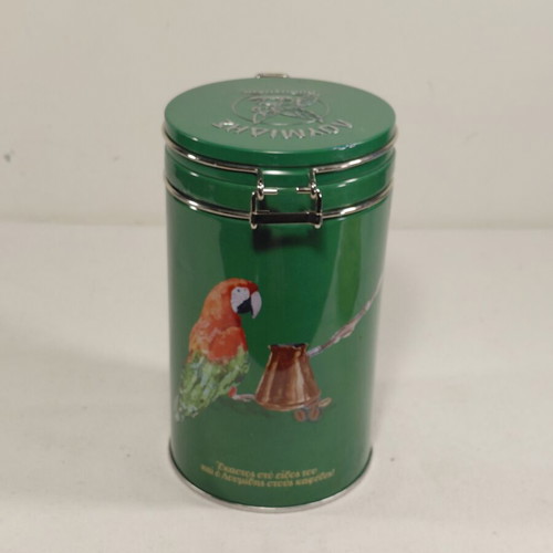 Loumidis metal container vintage used