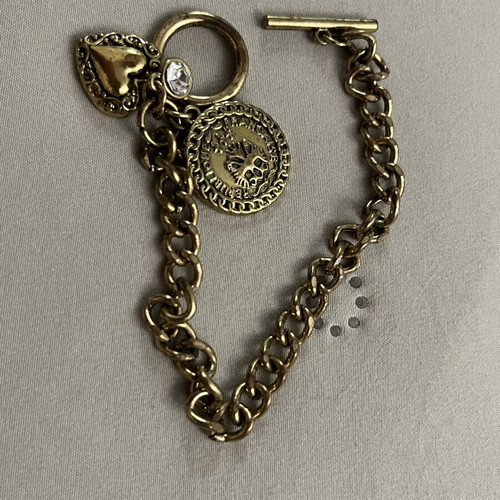 Bracelet used, gold-colored
