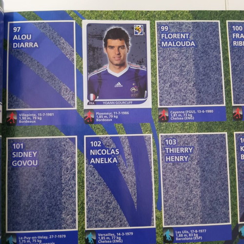Panini FIFA World Cup South Africa 2010 sticker album, collectible