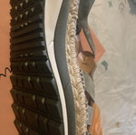 Gaimo leather espradilles new khaki size 41