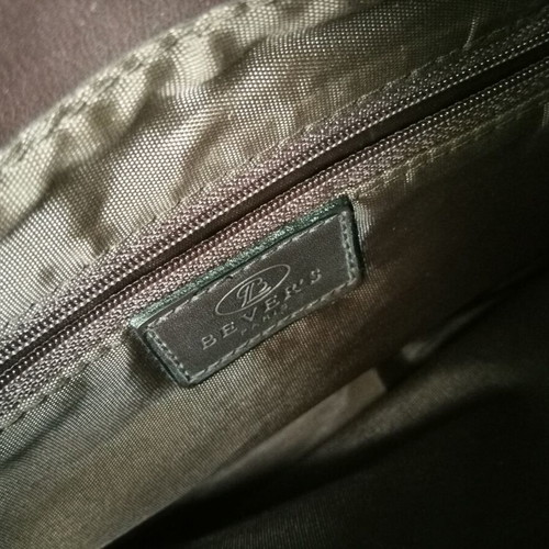 Bever's Paris vintage brown leather shoulder bag like new