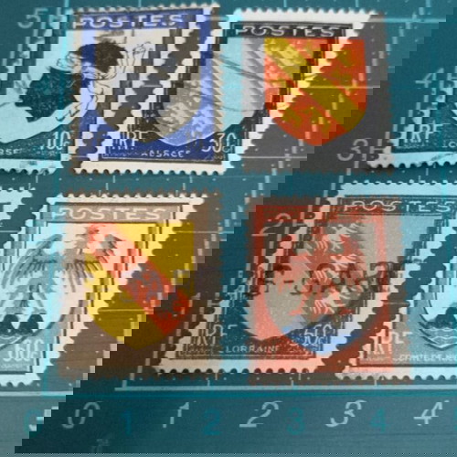 Γαλλία Γραμματόσημα 1946 coat of arms