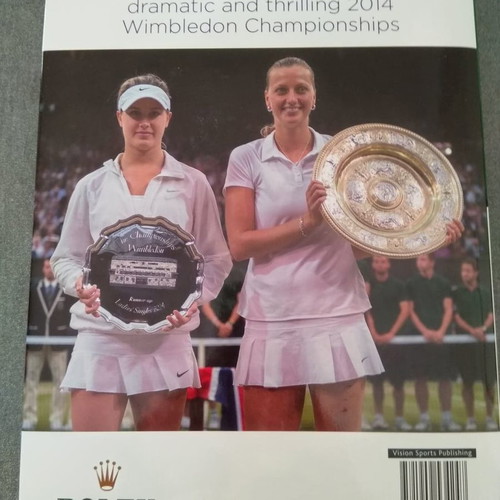 Wimbledon 2014 book used, official annual review