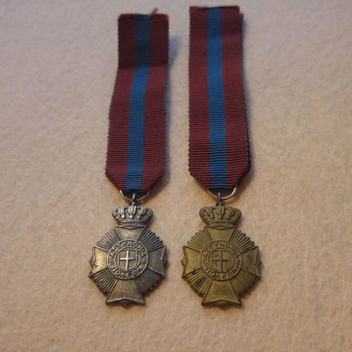 Miniature medals of Royal City Police 1946 like new