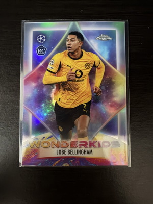 Topps Chrome UCC Wonderkids Jobe Bellingham RC Dortmund Rookie Insert like new