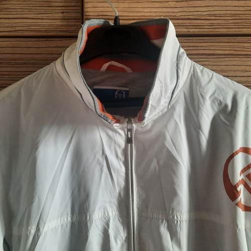 Sergio Tacchini jacket like new, white, size L