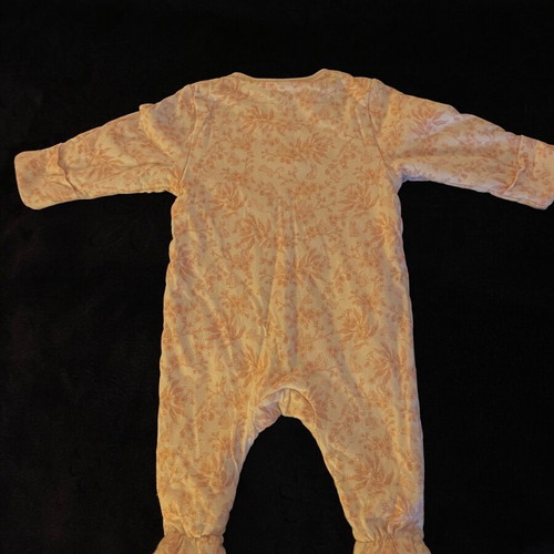 Mothercare baby sleep suit for girl 3-6 months like new with mitten sleeve