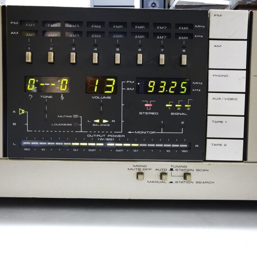 Pioneer SX 9 stereo amplifier used, 2x125 W, rare piece