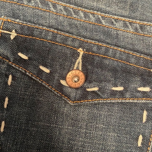 Guess women's jeans used, size 29, straight boot cut
