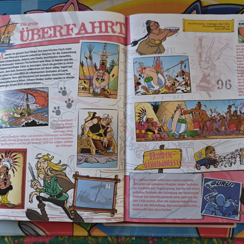 Asterix & Obelisk Panini German sticker album
