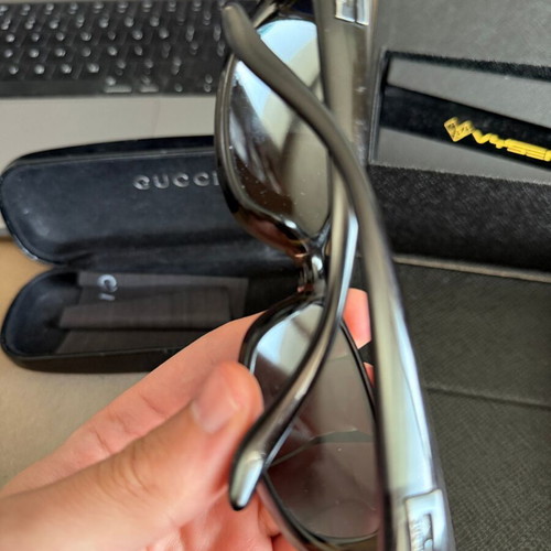 Prada and Gucci sunglasses set used
