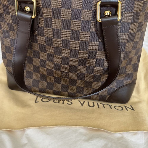 Louis Vuitton Hampstead PM Damier Ebene bag like new, brown