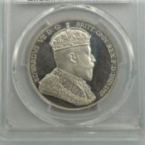 Edward VII 1901 Ireland Silver 48 Pence coin new