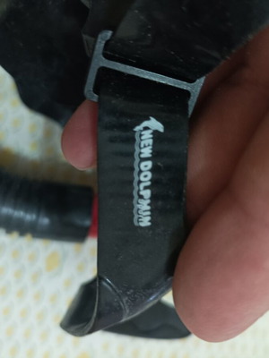 Children's snorkeling mask used, no snorkel