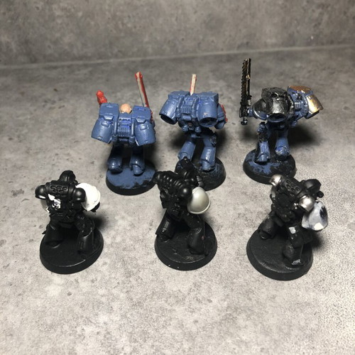 Warhammer 40K Space Marines Jump Pack, 6 Assault Figures
