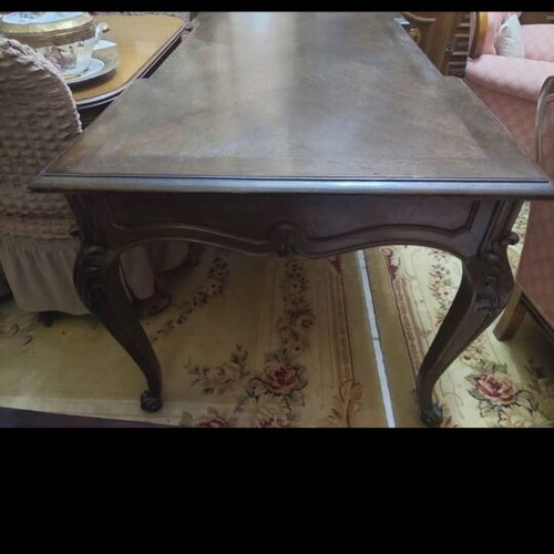 Solid Walnut Desk with Chair