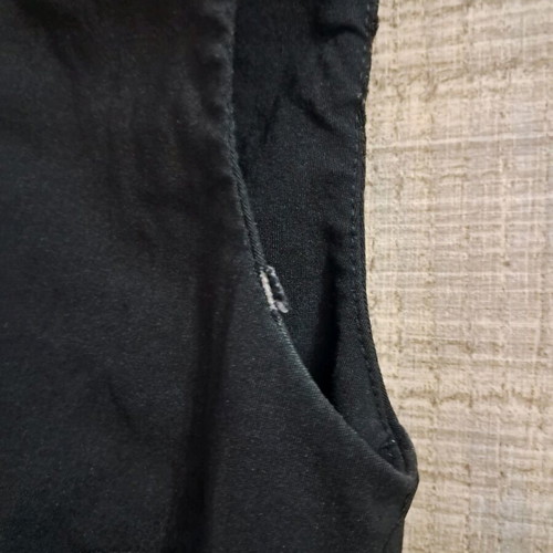 Midi dress Toi Moi NoS black used with back slit and zipper