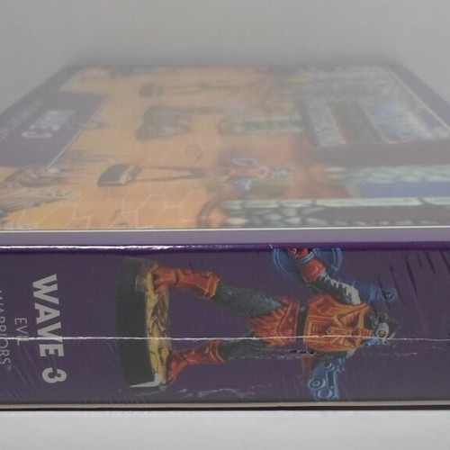 MOTU Battleground Evil Warriors Faction Wave 3 sealed set with minis and cards new