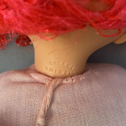 Anidoll vintage doll, 80’s Greek made
