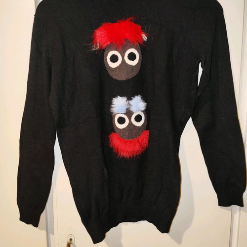 Black shirt with design size medium - large new