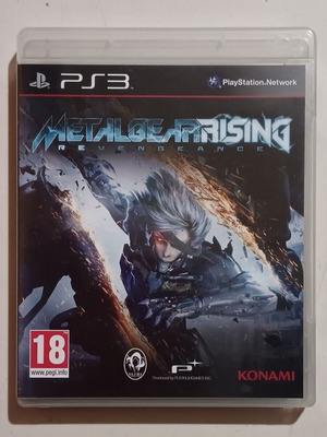 Metal Gear Rising Revengeance PS3 game like new, Standard Edition