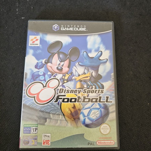 Disney Sports Football Nintendo GameCube game used
