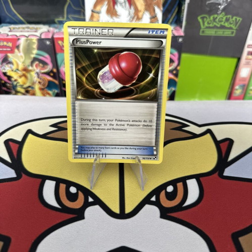 PlusPower Pokemon Black & White ασυνήθιστη κάρτα μεταχειρισμένη Nm condition