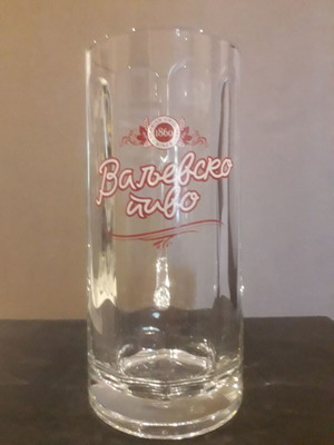 Valjevsko Pivo Beer Mug 0.5L like new, Serbia