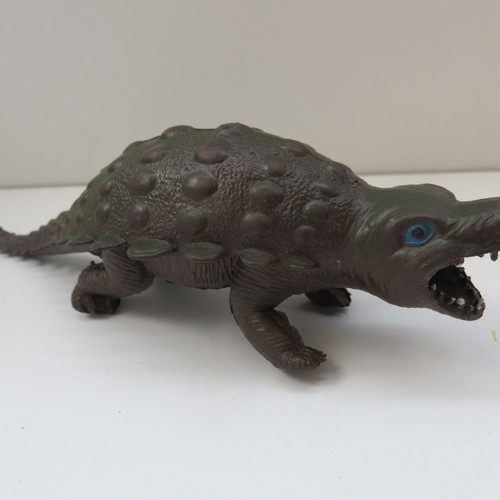Sauropelta dinosaur figure used EUC and AAA 1978 19cm