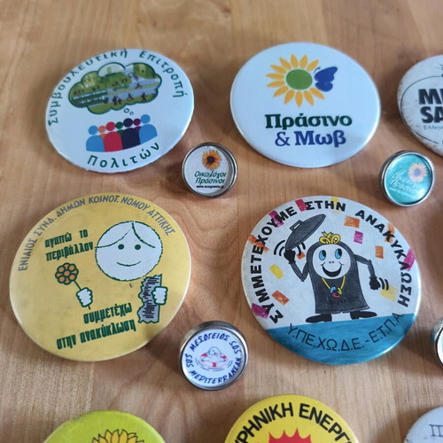 Ecological Space Pins used, pack