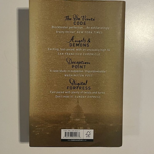 The Lost Symbol hardcover book by Dan Brown