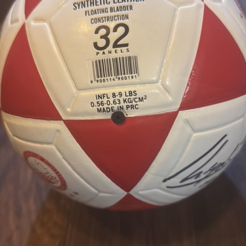 Commemorative Olympiacos Football New, signed by players